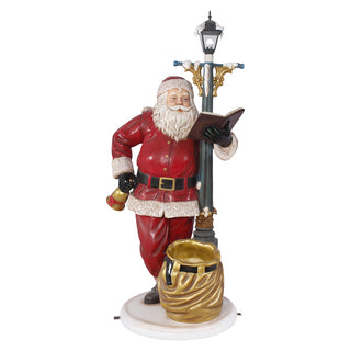 Santa With Lampost