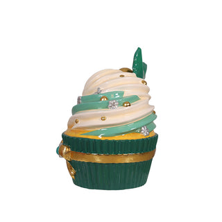 Christmas Cupcake Holly