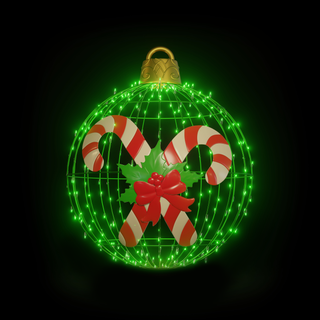 Christmas Ball Candy Cane