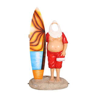 Santa on beach Photo Op