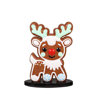 Gingerbread Deer Green