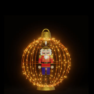 Christmas Ball "nutcracker" (orange)