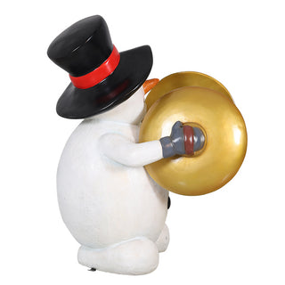 Snowman With Cymbals