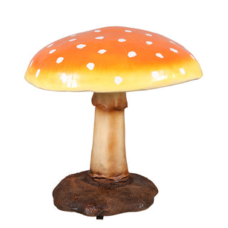 LARGE MUSHROOM (ORANGE)