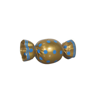 ROUND POLKA CANDY (ORANGE) 3FT.