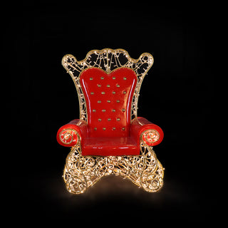 SANTA THRONE WARM WHITE - STANDING
