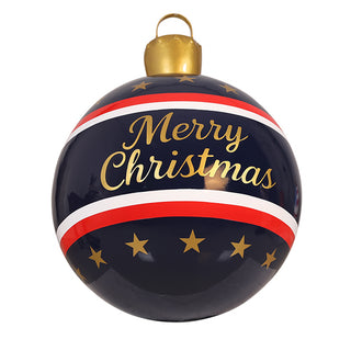 US FLAG ORNAMENT "GOLD MC"