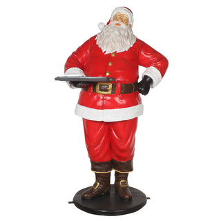 SANTA WITH TRAY