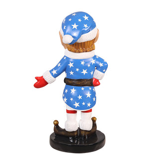 ELF BOY STANDING (US FLAG)