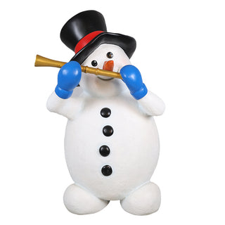 Snowman With Flute