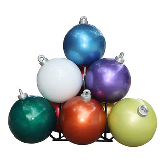 Chirtsmas Ball Stack (10) (Multi-Color)