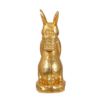 GOLDLEAF BUNNY WITH EASTER BASKET