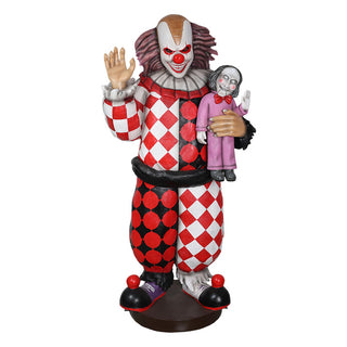 Jester Clown with Doll