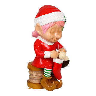 Knitting Elf (Red)
