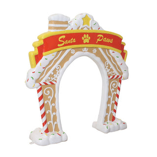 Santa Paws Gingerbread House