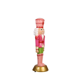 American Christmas Nutcracker 4ft (pink)