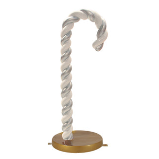 Candy Cane 120 Cm (white Silver)