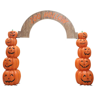 PUMPKIN ARCHWAY (ZOO HOLLOW WOODEN SIGNAGE)