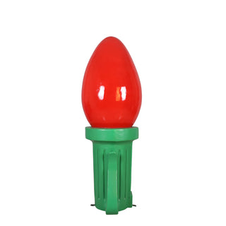 GIANT LIGHT BULB (BRIGHT RED)