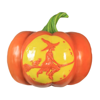 Pumpkin with Light - Witch