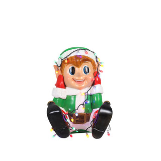 Elf Boy Playing Light