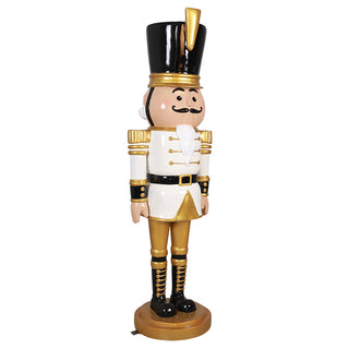 Nutcracker 180 Cm (white And Gold)