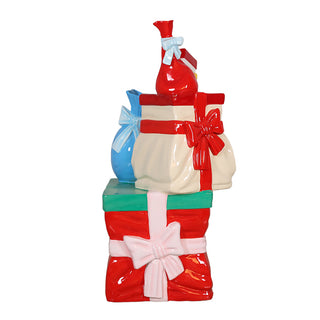 Giant Christmas Gift Stack