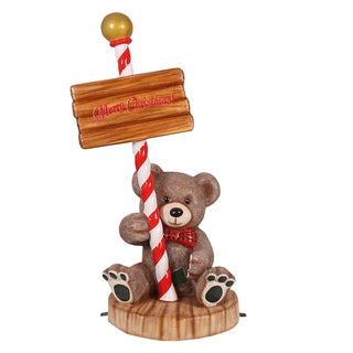 Teddy Bear Christmas Signage