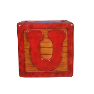 Letter Block "U,F,A,P,Z,J" (Red)