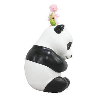 Panda Cub With Flower