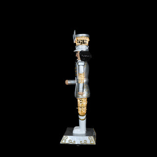 CHRISTMAS NUTCRACKER 6FT. (SILVER)