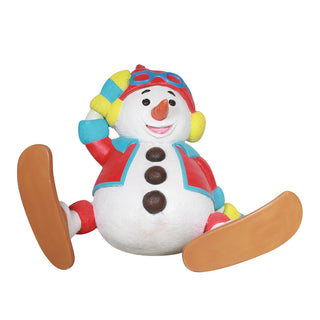 Snowboy Fell From Ski