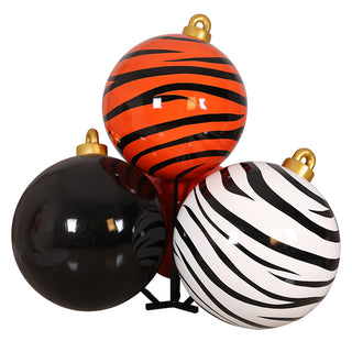 CHRISTMAS BALL STACK (4) (SPECIAL MULTI-COLOR)