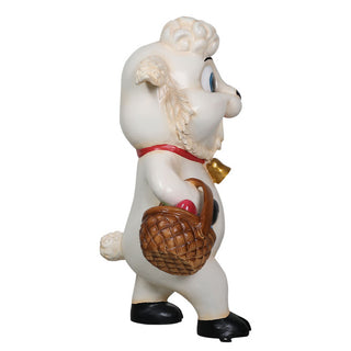 Easter Lamb With Basket Of Eggs